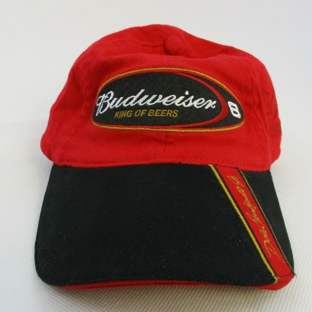 Dale Earnhardt Jr #8 Budweiser Nascar Racing Cap